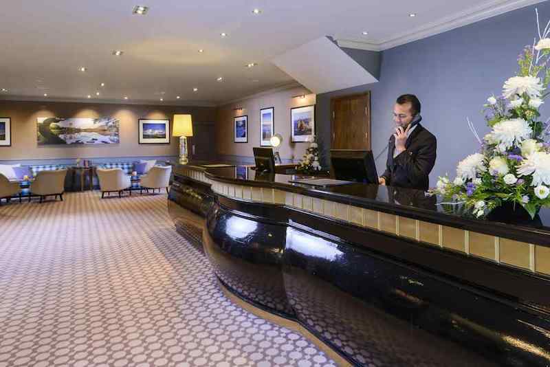 Picture Of Scotts Hotel Killarney Reception Area 