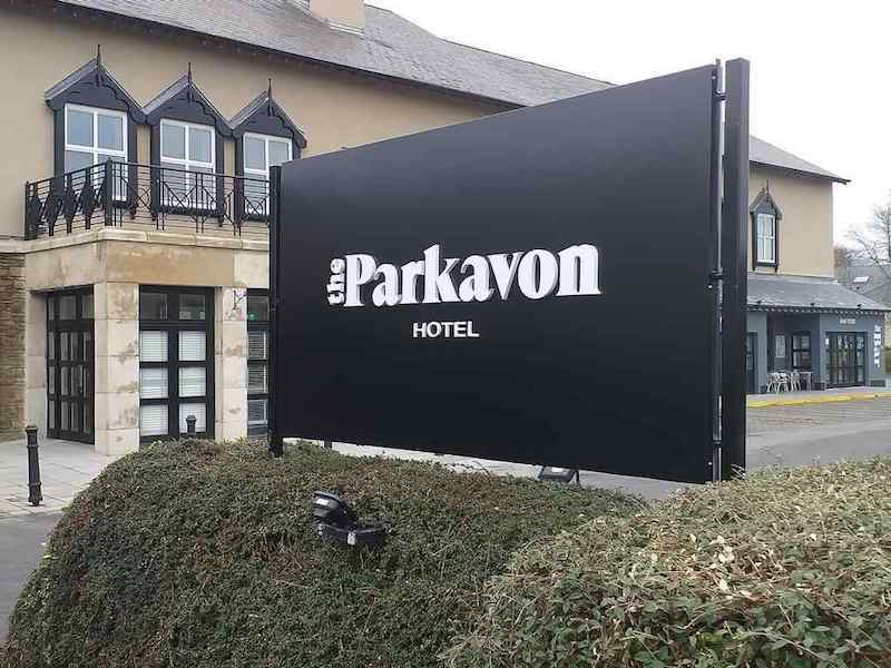 Picture Of The Parkavon Hotel Entrance 