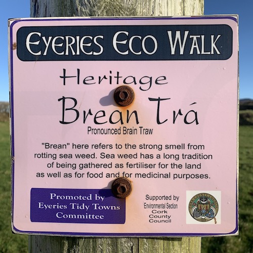 Picture Of Eyeries Eco Walk Heritage Brean Tra Sign