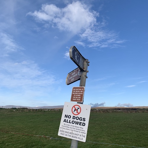 Picture Of Eyeries Sign Post